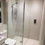 white bathroom enclosure in Tilehurst, Reading